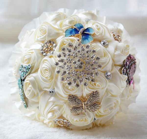 

champagne everlasting angel bride and flower rose butterfly