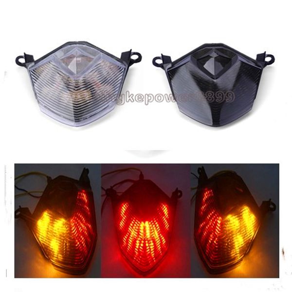 

integrated led turn signals brake tail light for kawasaki z750 z1000 zx-6r 10r