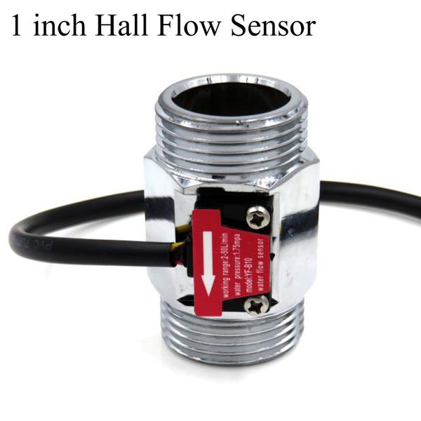 

1 inch water flow hall sensor switch flow meter dn25 for industrial turbine flowmeter water sensor