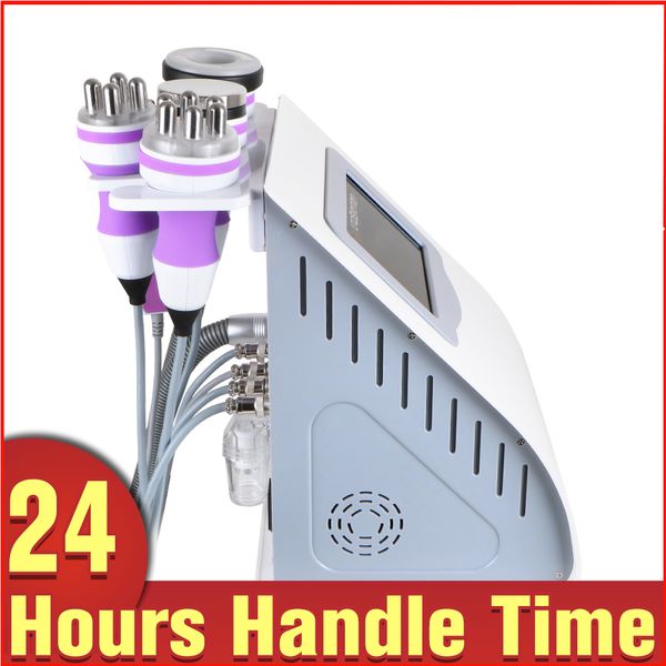 5in1 RF Radiofrequência Vacuum Cavitação Perda de peso Máquina de salão de salão de salão de 40k Cavitação Remoção de gordura de celulite