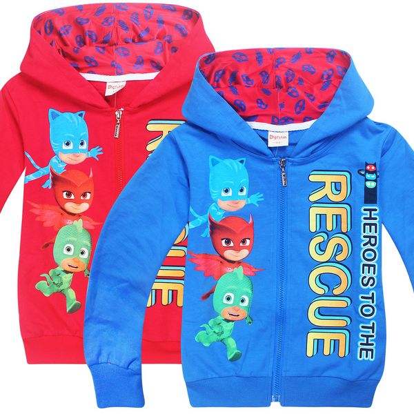 

Толстовки верхняя одежда Roupas дети маски полный рукав топы мальчики девочки PJ с ка