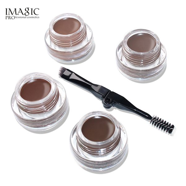 

imagic professional eyebrow gel 6 colors waterproof eyebrow tint with brow brush enhancer makeup beauty tools
