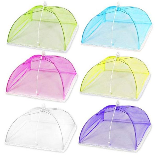Large Pop Up Mesh Screen Food Cover Tent Umbrella Reusable And
