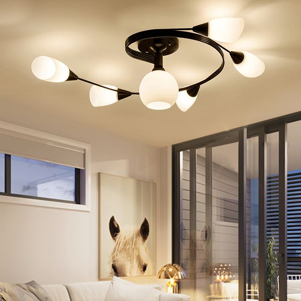 2019 Artpad Art Deco Ceiling Light Fixtures Luminaire Plafonnier Surface Mount Indoor Lighting Kitchen E27 E14 From Hogon
