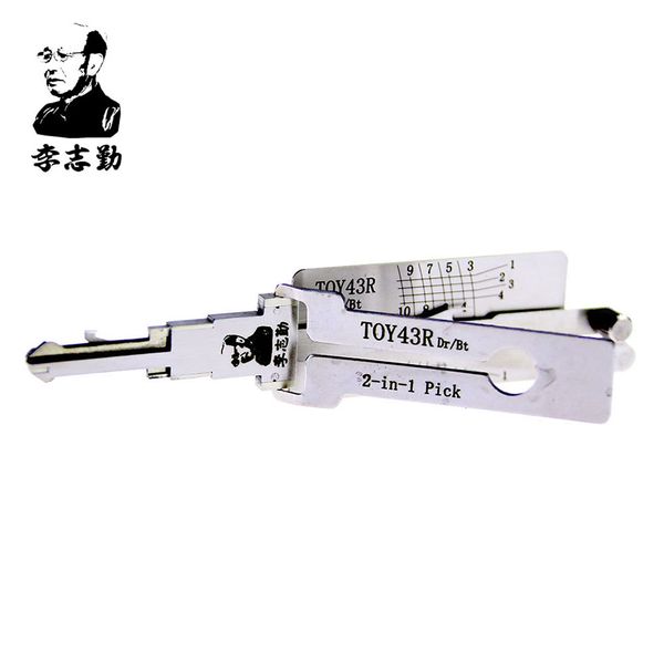 

Mr. Li's Original Lishi TOY43R 2in1 Decoder and Pick - Best Automotive Locks Unlock Tools on the Market
