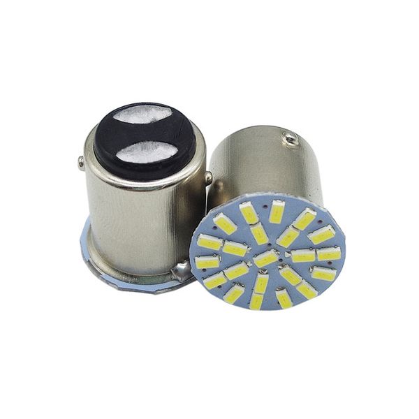 

100pcs 1157 22smd p21w bay15d led bulb car auto front lights brake lights lightsn light lamp turn parrking lamp12v