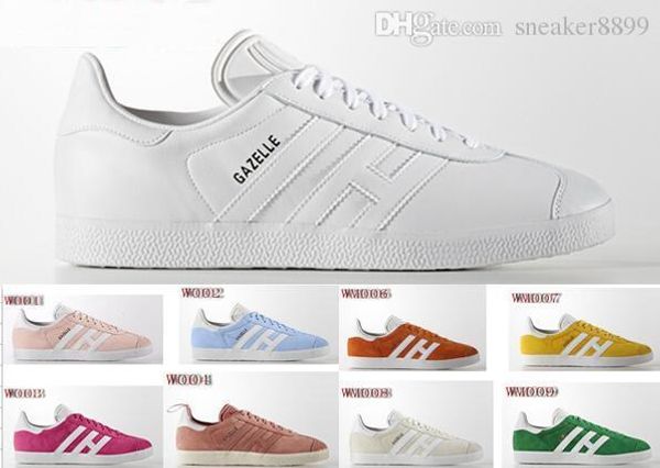 

Высокое качество замши Газель og 2017 Мужчины Женщины Повседневная розовый черный с