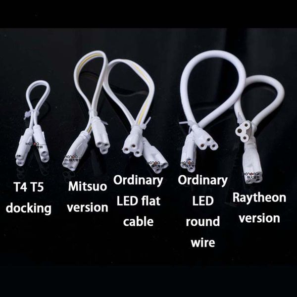 

Connector Cable Power Cable Wire Dual Female Plug Wire for T4 Bracket Light T8 LED Tube Light Fluorescent Lamp T5