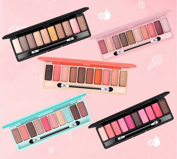 

accompaniment 2018 new ten color eyeshadow set 10 color explosion new product make-up oem