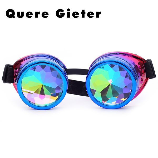 

mens gothic steampunk sunglasses men goggles rave festival glasses steam punk eyewear for man party colorful accessories male, White;black