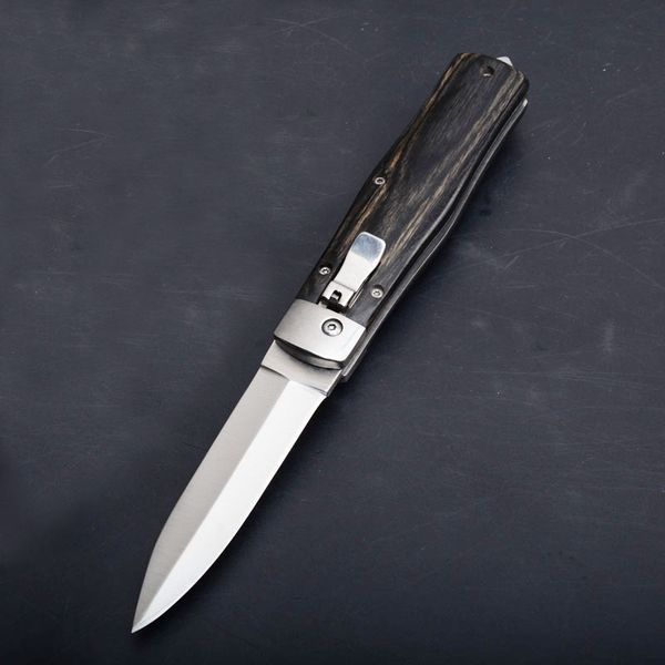 

8.27 Inch Side Open Smooth Action Folding Knife 8CR13 60HRC Blade Utility Survival Knife Outdoor Hiking Camping Knives With Nylon Bag P442F