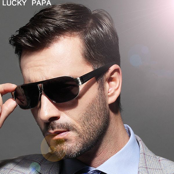 

2018 new hd polarized sunglasses men designer driving sun glasses mens sunglasses brand designer fashion oculos male, White;black