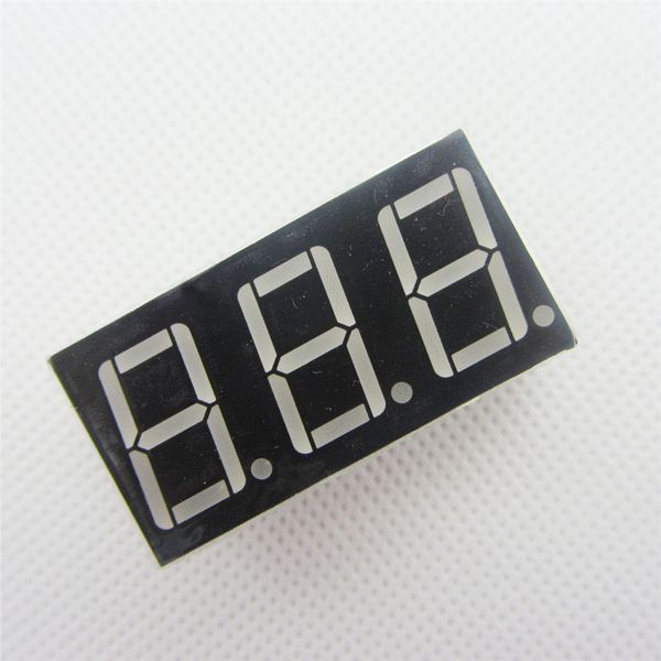 

10pcs digital tube 3bit 3 bit common cathode 0.56" 0.56in. red led digit 7 segment in stock