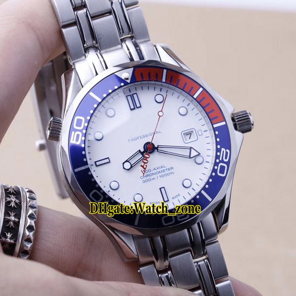 

белый циферблат limited diver commander's 007 212.32.41.20.04.001 автоматические мужские часы часы с ремешком из нержавеющей стали + бесплат, Slivery;brown