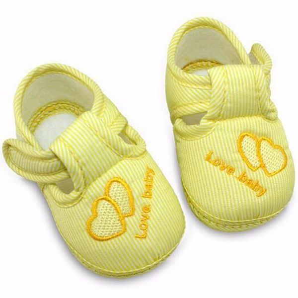 Cotton Lovely Baby Boys Girls Toddler Soft Sole Skid-proof Primi camminatori Scarpe per bambini per bambini Prezzo di fabbrica Vendita all'ingrosso 3 paia o più