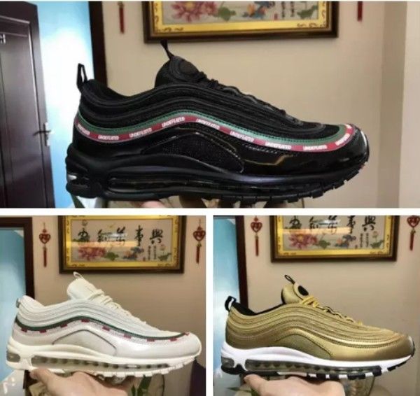 

2018 OG 97 Undftd Непобедимый Человек Кроссовки Шон Wotherspoon 97s Мужские Женские Кроссовки М