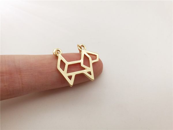 Großhandel Hohlen Hund Armband Origami Tier Armband Wolf Hund Katze Und Hund Haustier Geometrische Tier Armband Für Origami Handwerk Tier Tierkreis