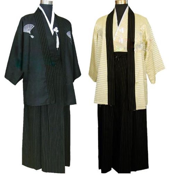 

vintage japones kimono man japanese traditional dress male yukata stage dance costumes hombres quimono men samurai clothing, Gray