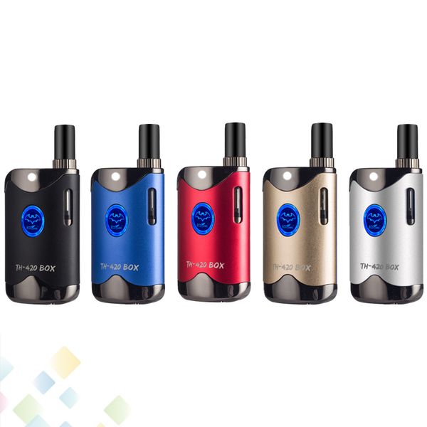 

Original Kangvape TH420 Starter Kit With 650mAh Battery TH-420 Box Mod 0.5ml Thick Oil K1 Ceramic Cartridge Tank Atomizer DHL Free