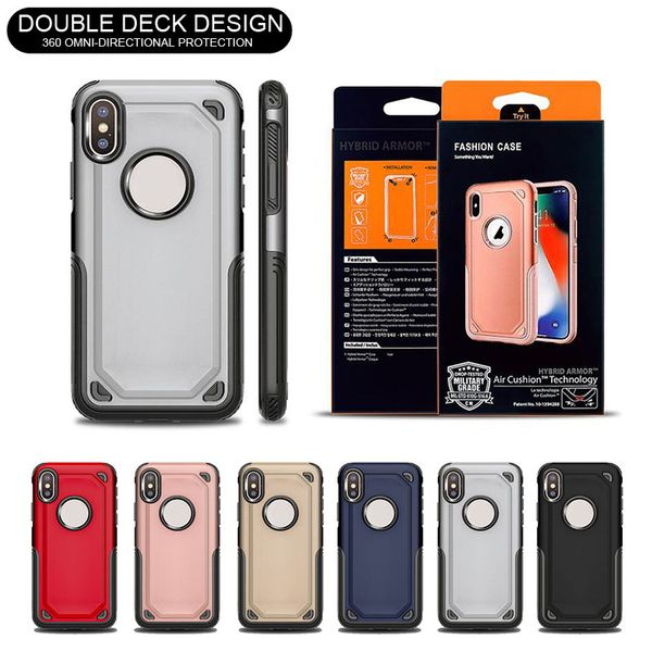 

Гибридный городской броня Case Противоударный защитный телефон Cases для iPhone X 8 7 Plus Sam