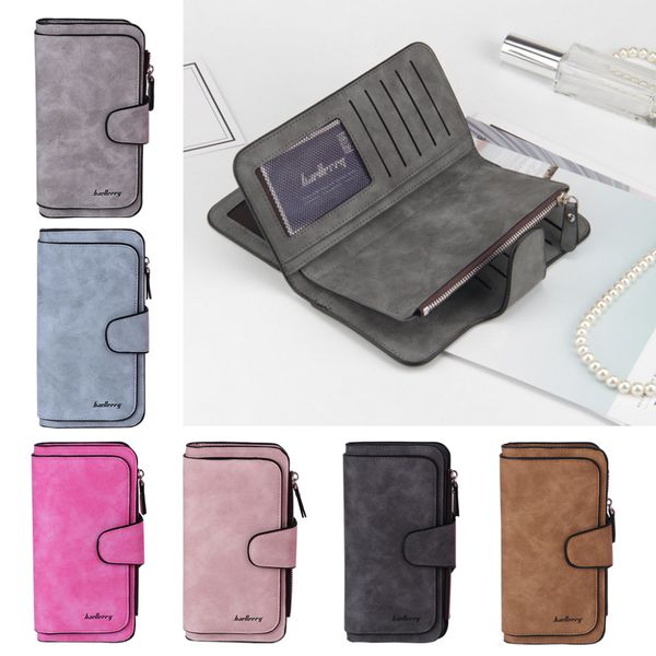 Fashion Women Girl Leather Long Card Purse Handbag Clutch Wallet