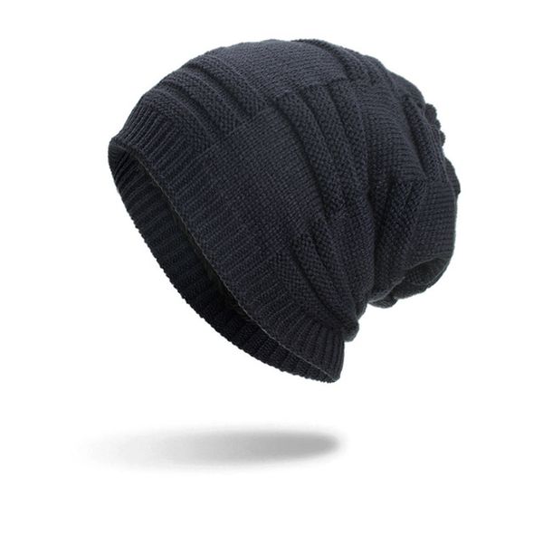 

joymay brand winter hats for men women 2018 new skullies & beanies knitting cap gorro caps wm099, Blue;gray