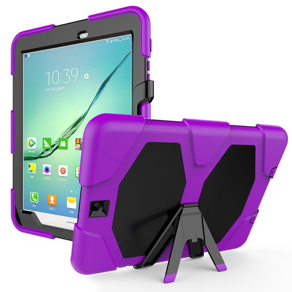 

shockproof armor hybrid case cover with holder for samsung galaxy tab s2 9.7 t810 t813 t815 t819