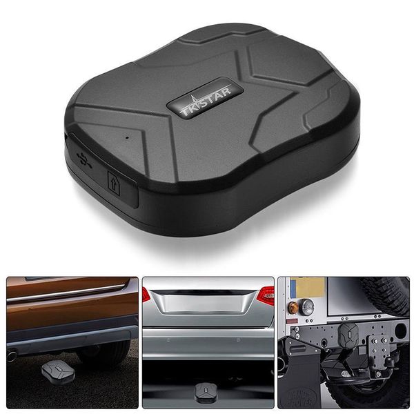 TK905 GPS Tracker Car TKSTAR 2G Rastreamento em tempo real Monitor de voz localizador 90 dias em espera longa à prova d'água Aplicativo gratuito da Web