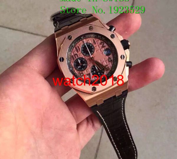 

high-quality luxury watch wristwatch 26470or00a002cr01 sport styles japan quartz men's dive watch, Slivery;brown