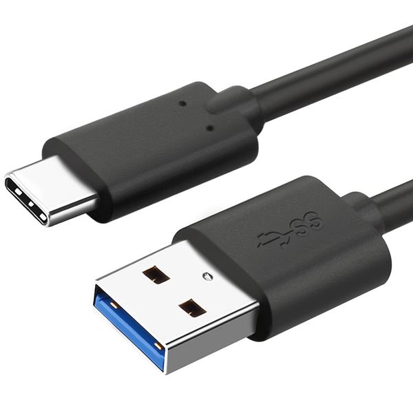 

USB Type C Cable Data Cable 3.3 ft / 1m Black White for cell phone tablet Google Chrome Pixel