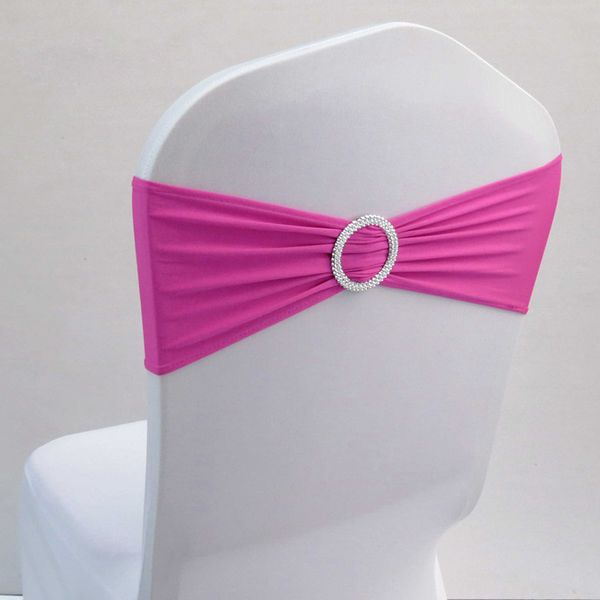 Wholesale Spandex Lycra Wedding Chair Cover Sash Bands Wedding