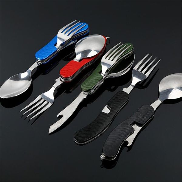 Multifunctional Foldable Tableware Removable Combination Knife