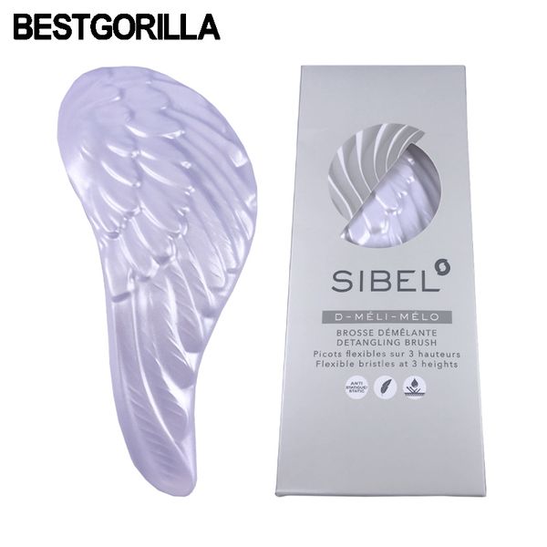 

Be tgorilla practical ma age tangle comb hair bru h profe ional hairbru h anti tatic white angel wing comb hipping