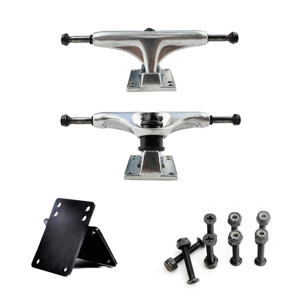 

sell 1 pair 5inch skateboard truck aluminum independent skateboard trucks by gravity casting produce skills truck skate