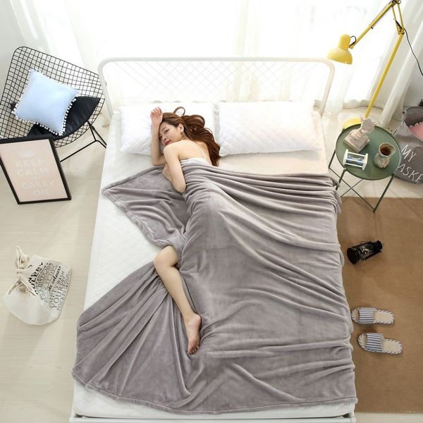 

home textile soft solid blanket fleece flannel blanket sofa bedding flannel throw blankets for beds cobertor ing