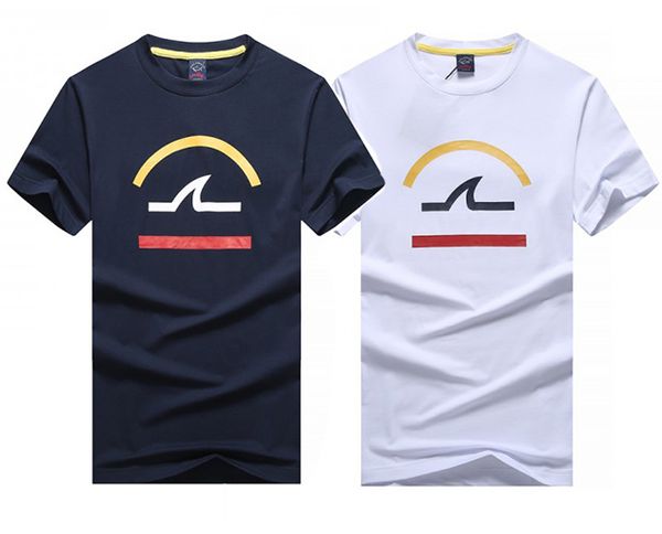 

2018 luxury hark brand de ign hort leeve men 039 t hirt p065 fa hion italy p ca ual tyle p y ummer bu ine cotton yacht club te