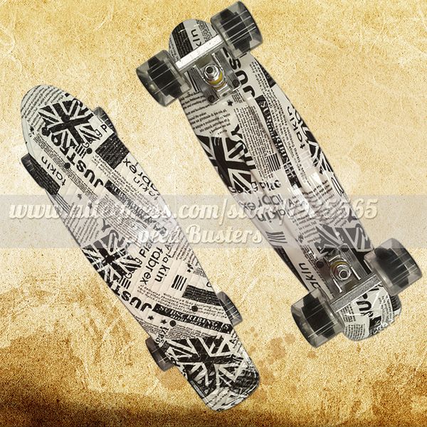 

2016 pastel colored original peny board 22" pnny mini cruiser skateboarding board tablas de skate slide truck man women