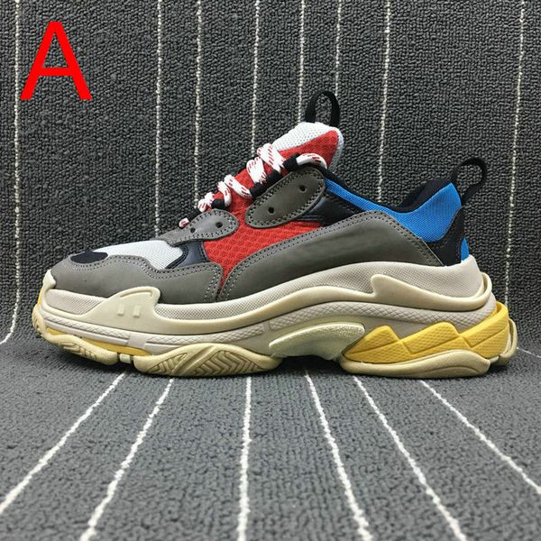 Balenciaga triple S Red Blue Unboxing Review from