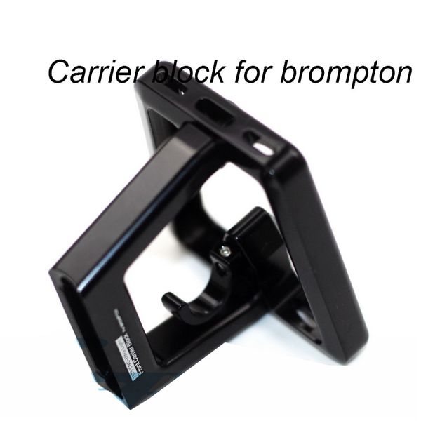 

ultra lightweight front carrier block for brompton aluminum alloy cnc 56g