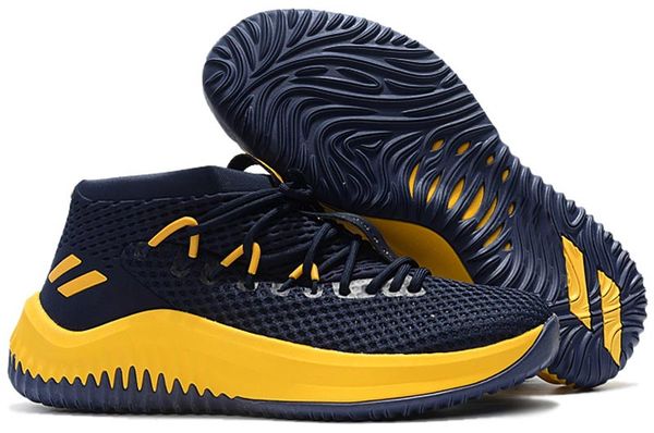 

2017 D Lillard Dame 4 Мужская обувь для баскетбола, Damian Lillard Mens Rip City Boots Sneakers Высшее качество Damian Training Спортивные кроссовки