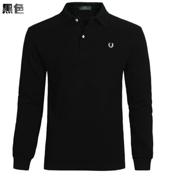 

lHot продажа 2018 новый модный бренд Мужская одежда сплошной цвет с длинным рукавом Sl