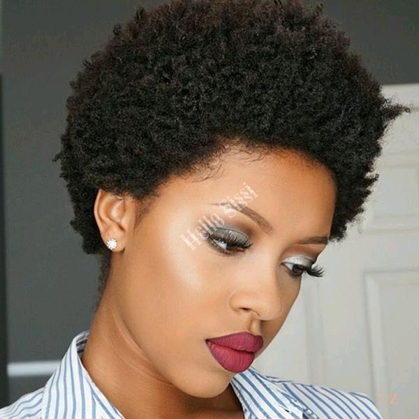 100 Human Wigs Hair Glueless Human Short Hair Wigs Unprocessed