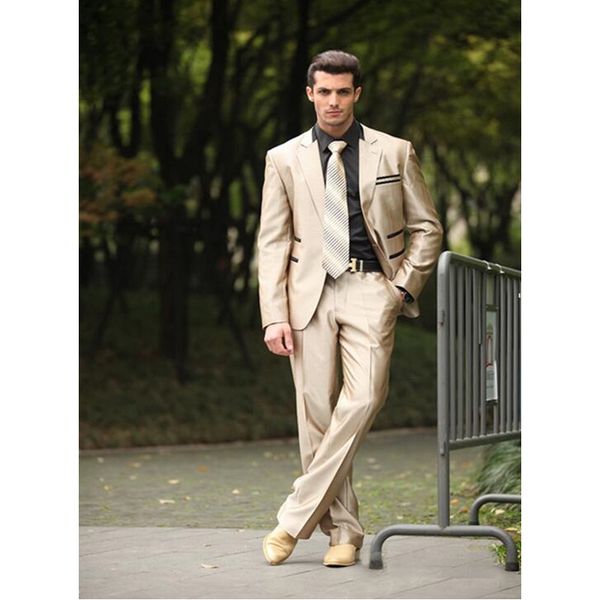 

custom made classic style wedding suit 1 buttons groom tuxedos groomsman suit custom made man for man clothes(jacket+pants), White;black