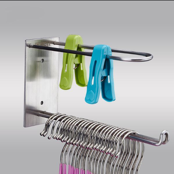 2019 3m Self Adhesive Wall Door Hooks Heavy Duty Stainless Steel
