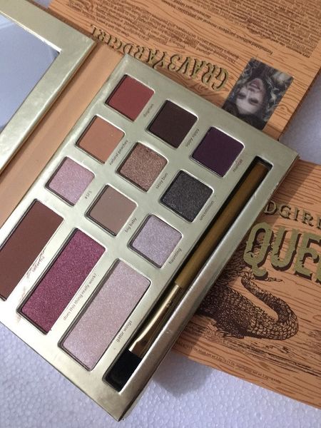 

yardgirl swamp queen 12 colors eye shadow makeup shimmer matte eyeshadow earth color eyeshadow palette cosmetic