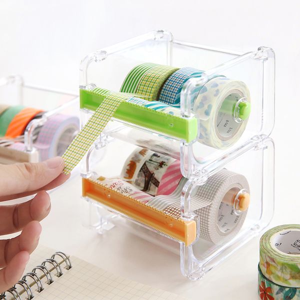 

creative and useful desktape packing cutter office stationery to receive hand books and paper tape
