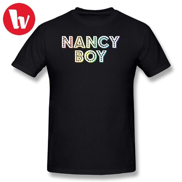 

placebo music tee shirt [rainbow slang] nancy boy t-shirt men letter print funny t shirt summer men's casual t shirts plus size, White;black