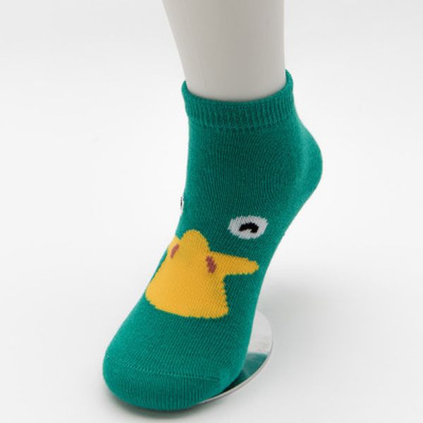 

laamei hot sale! socks cotton children short sock colorful breathable cartoon socks breathable for babies, Black;white