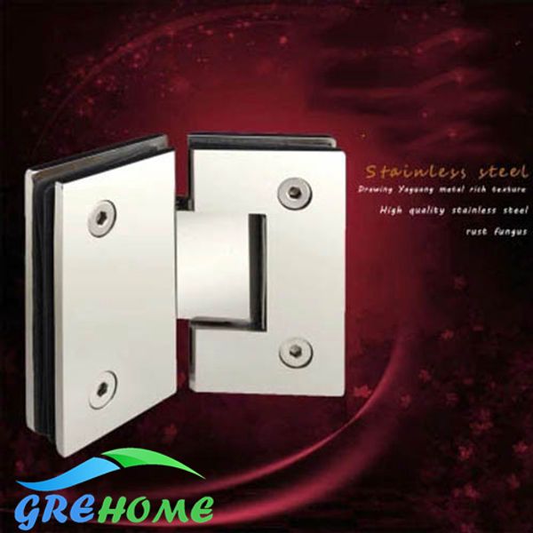 

135 degrees open stainless steel wall mount glass shower door hinge