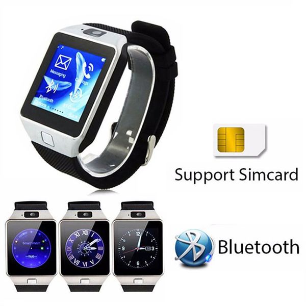 

DZ09 Smartwatch Smart Watch 2017 мужчины с камерой Bluetooth 3.0 поддержка SIM-карты TF карта для Apple IOS и Android телефон